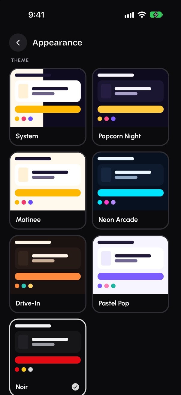 Theme picker